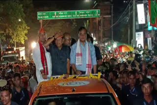 HIMANTA BISWA SARMA ROAD SHOW