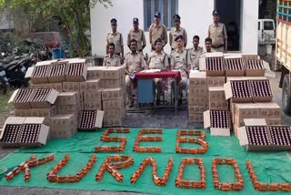 SEB_Police_Seized_Telangana_Liquor