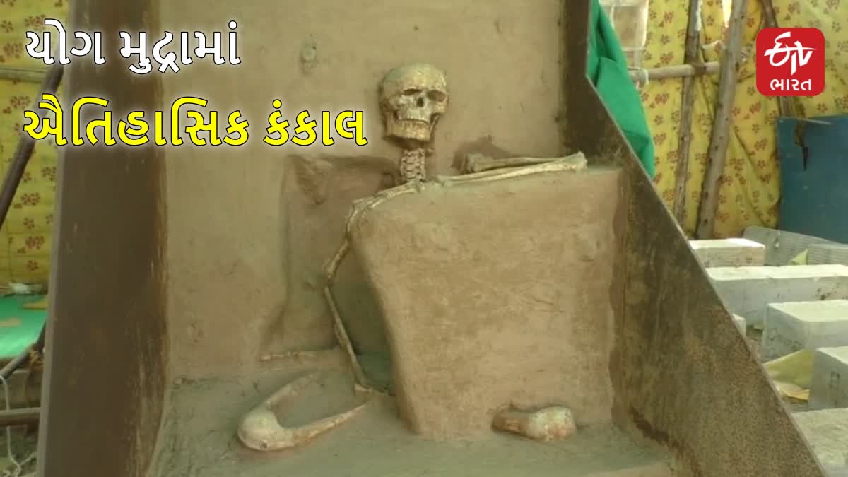 વડનગરમાંથી મળેલ ઐતિહાસિક કંકાલ