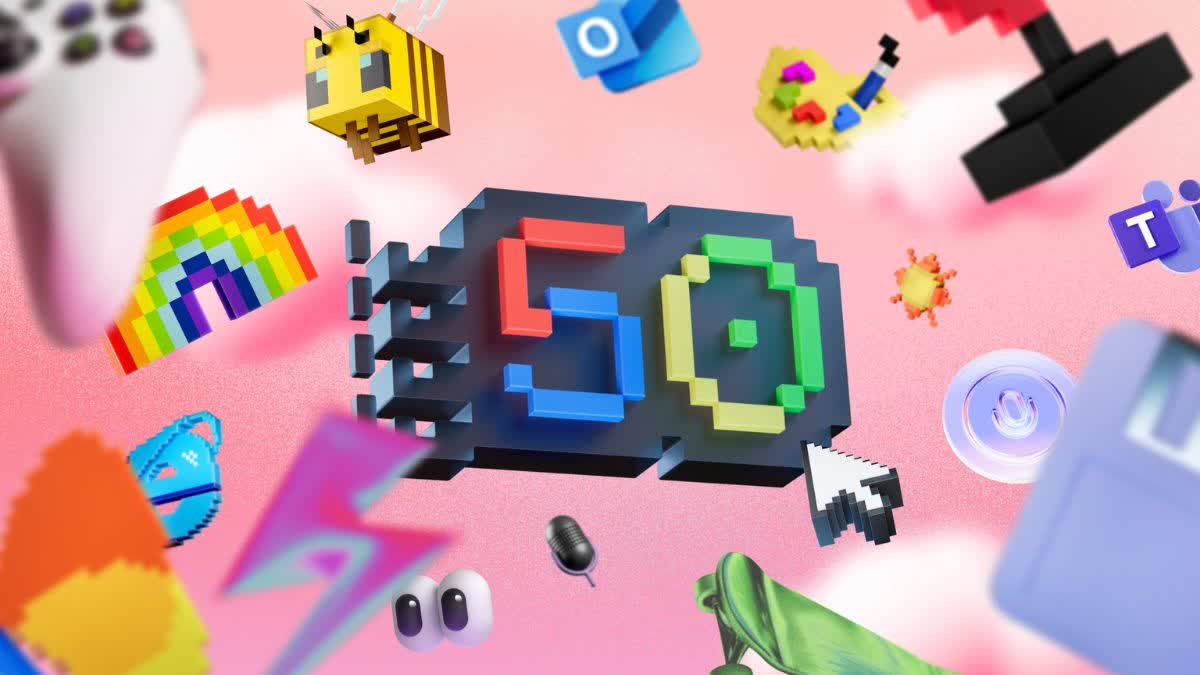 Microsoft Completes 50 Years
