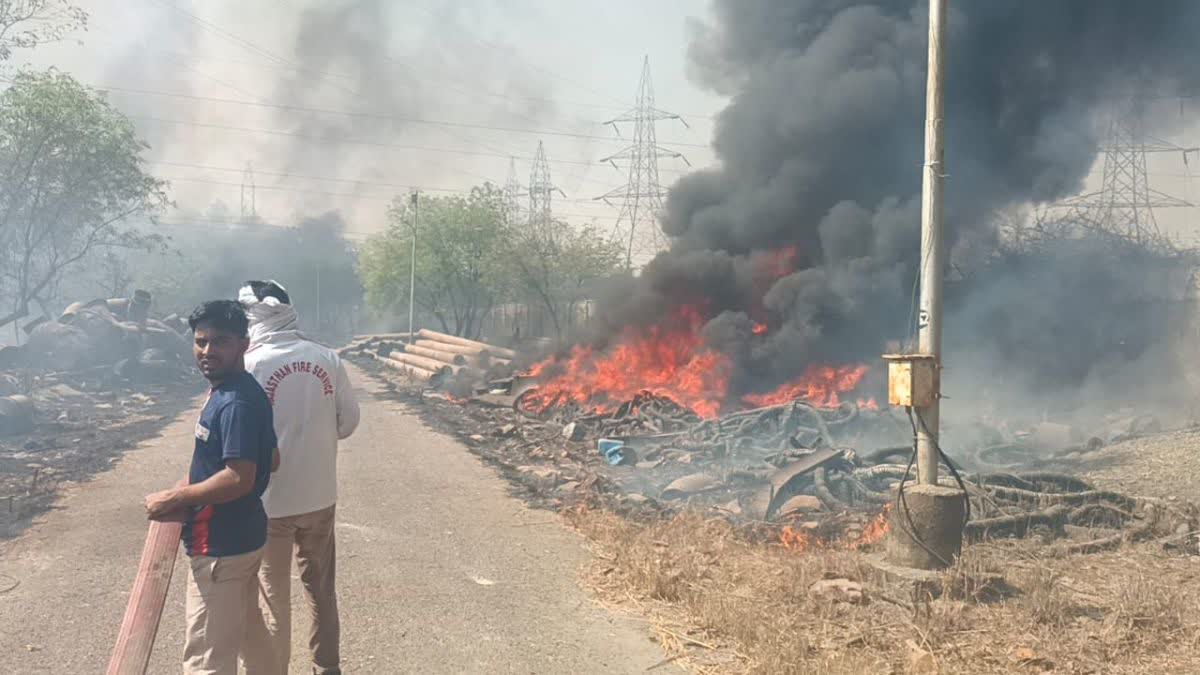 Fire In Kota Thermal Plant