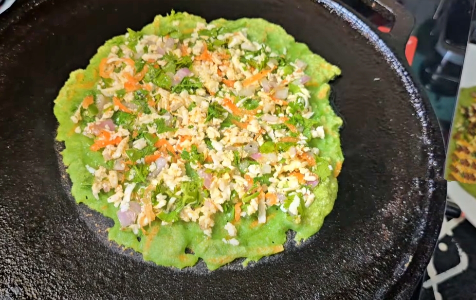 Pesarapappu Uttappam