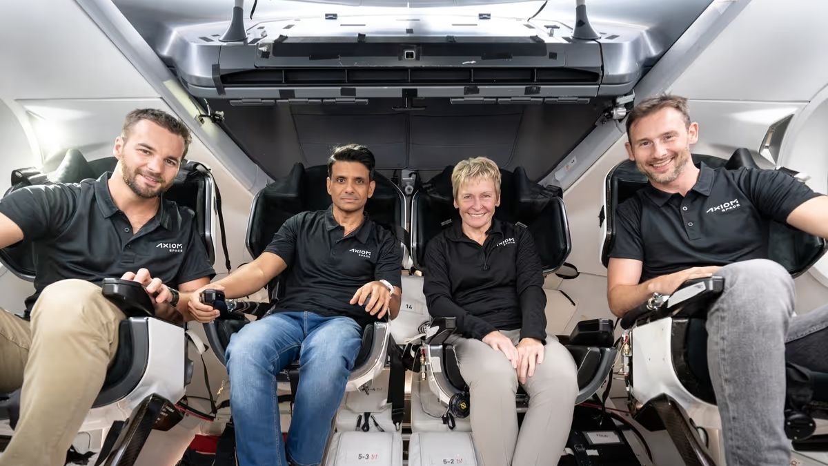 GAGANYAAN NASA AX 4 MISSION SUBHANSHU SHUKLA