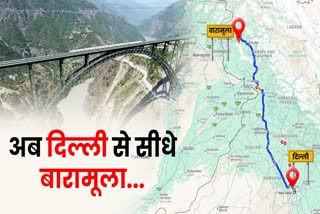 अब दिल्ली से बारामूला तक ट्रेन से सफर होगा संभव