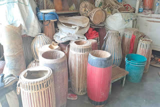 DHOL TRADERS BUSY MAKING DHOL