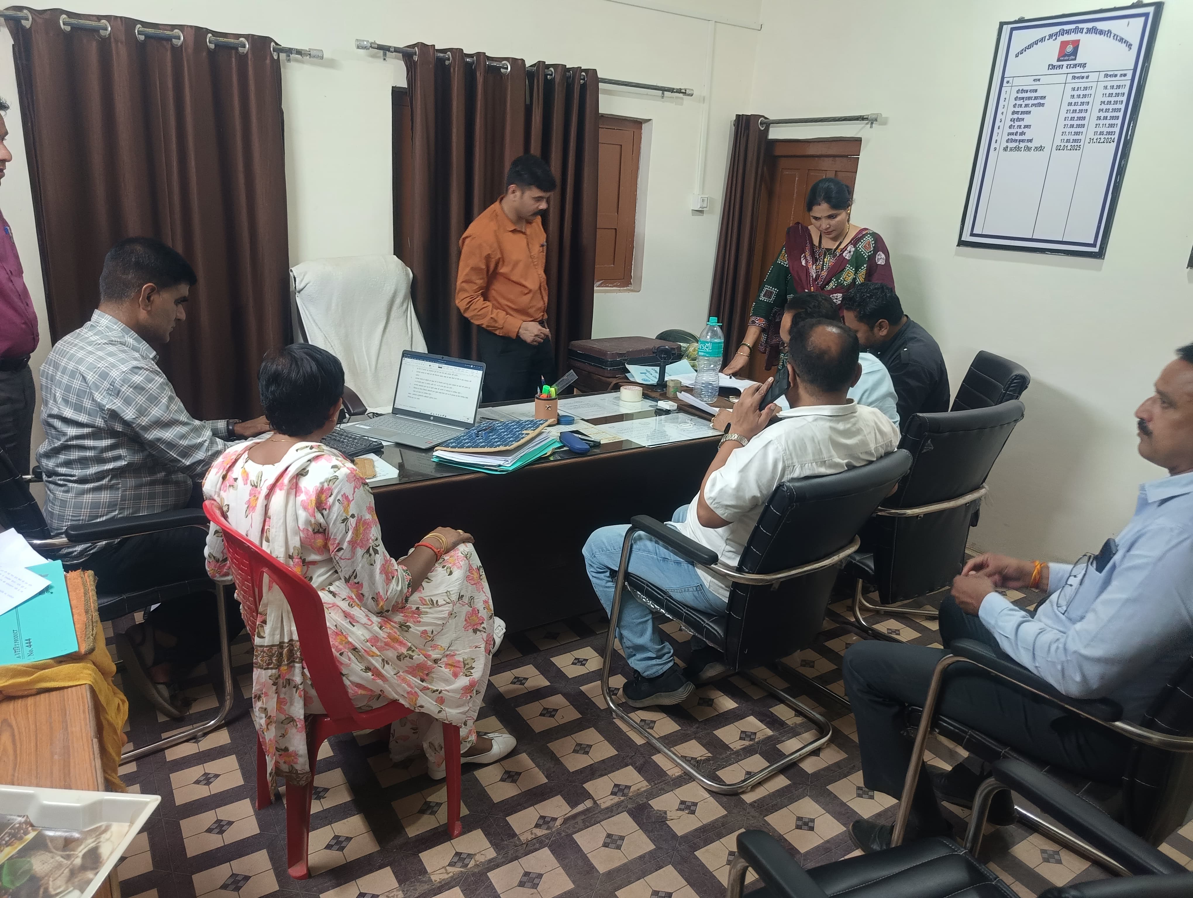 Bhopal Lokayukta team action Rajgarh fisheries deparment