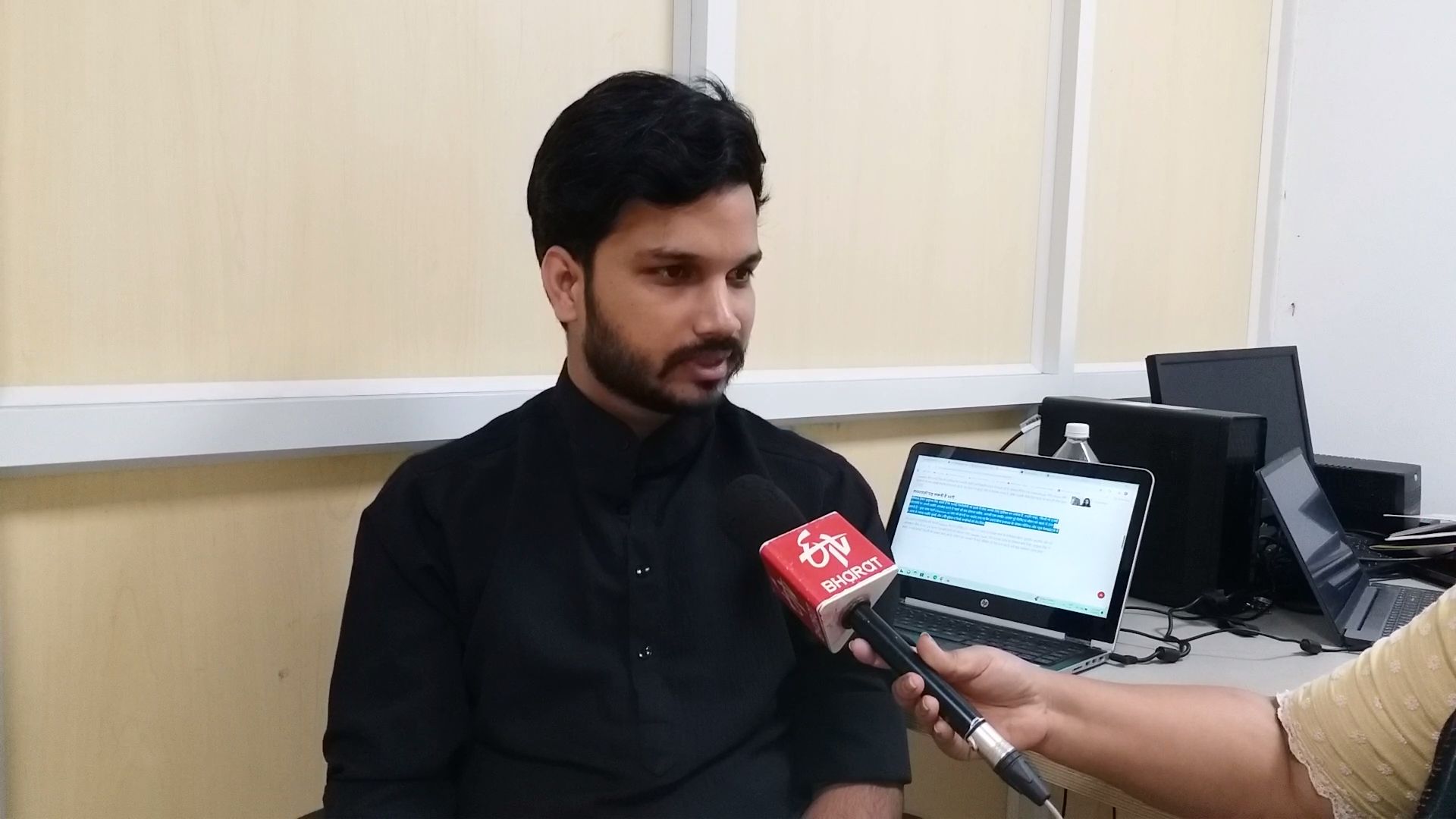 Ethical hacker based on Banaras Mrityunjay Singh in conversation with Etv Bharat