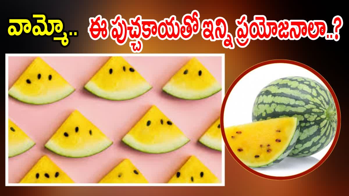 Yellow Watermelon Benefits