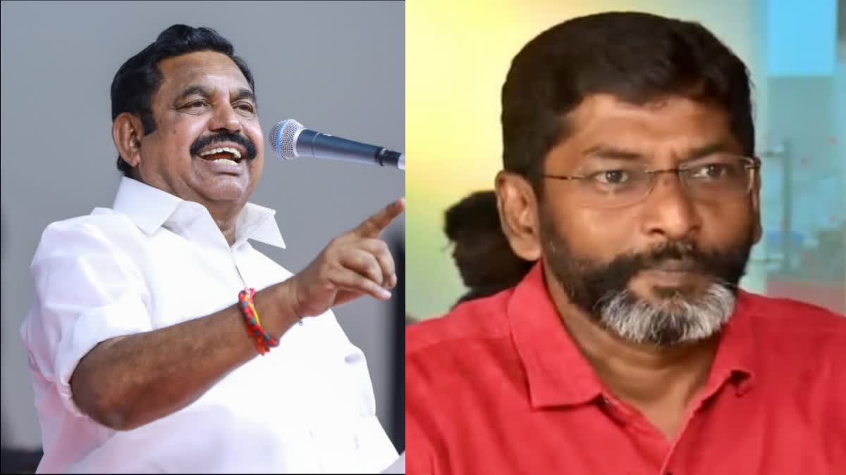 Photo of Edappadi Palaniswami and Savukku shankar