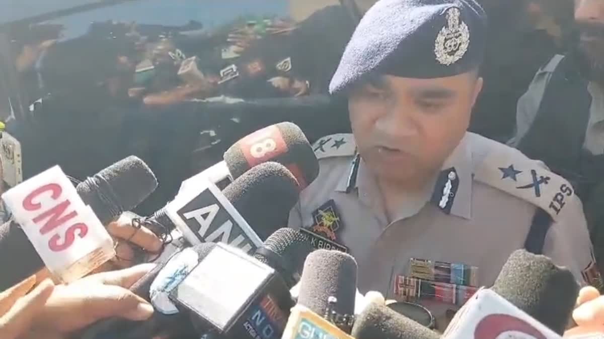 IGP Kashmir VK Birdi