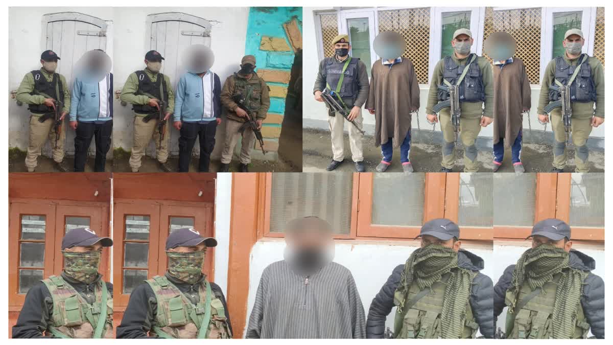 Three notorious drug peddlers arrested in sopore