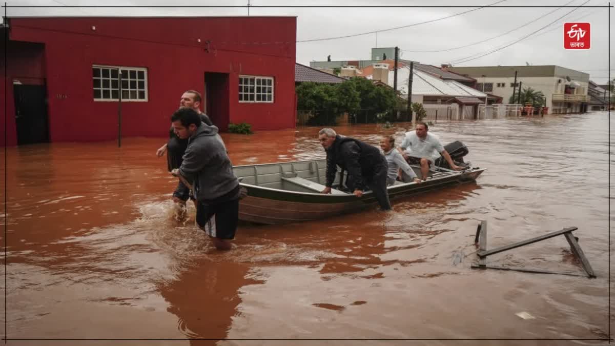 Death toll rises to 83 after series of catastrophic floods devastate Brazil