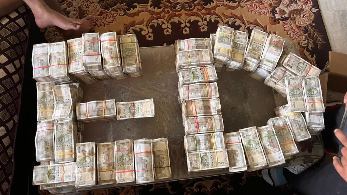 Cash recovered in ED raid