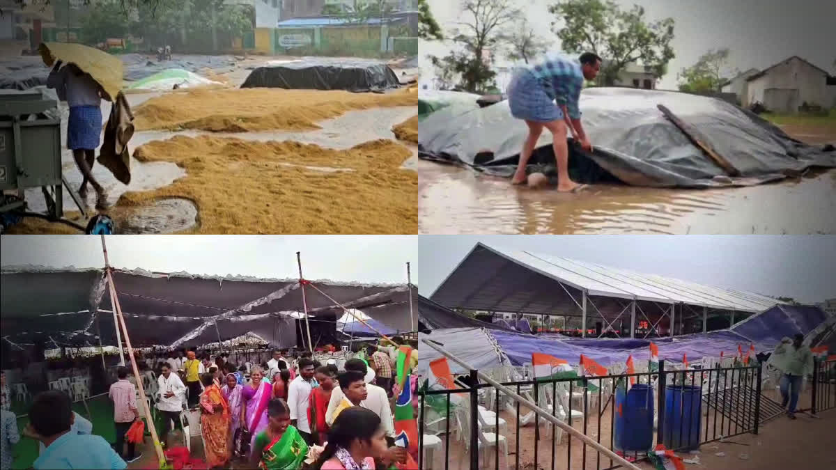 Huge Loss Over Rain in Telangana