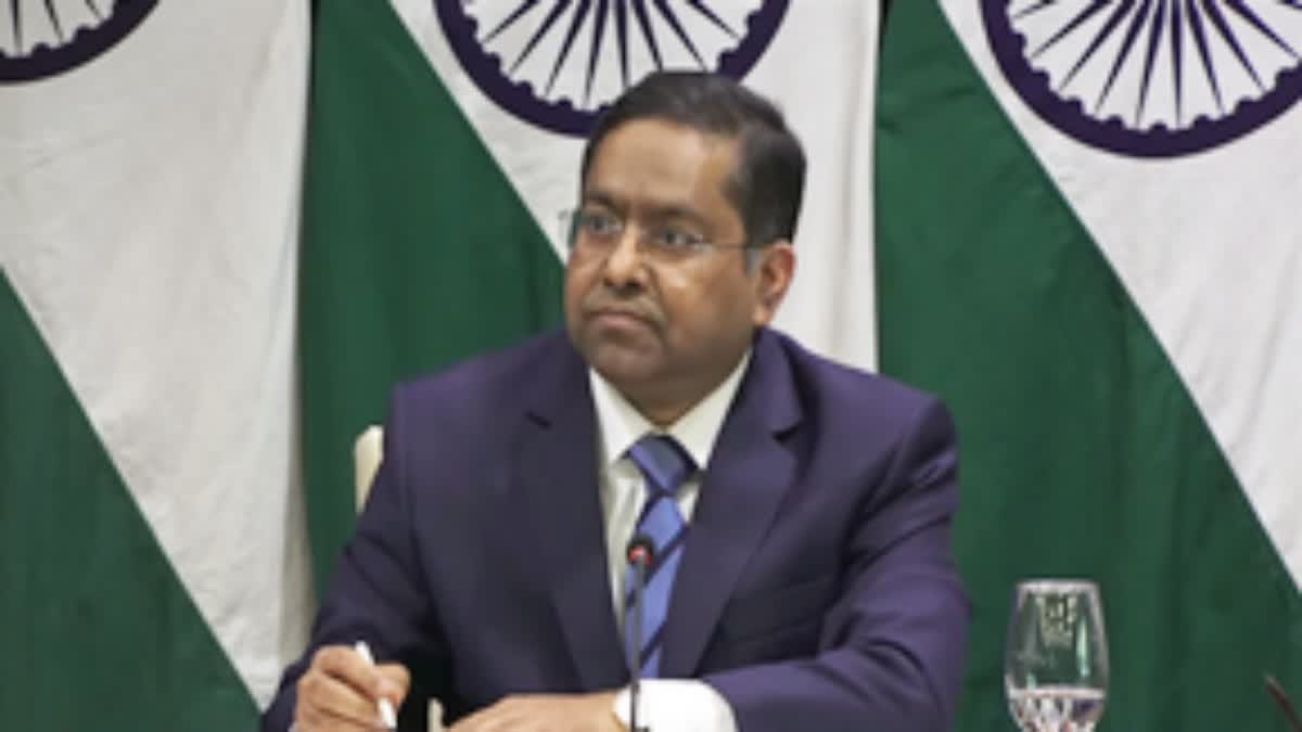 Randhir Jaiswal, Spokesperson Ministry of External Affairs (MEA)