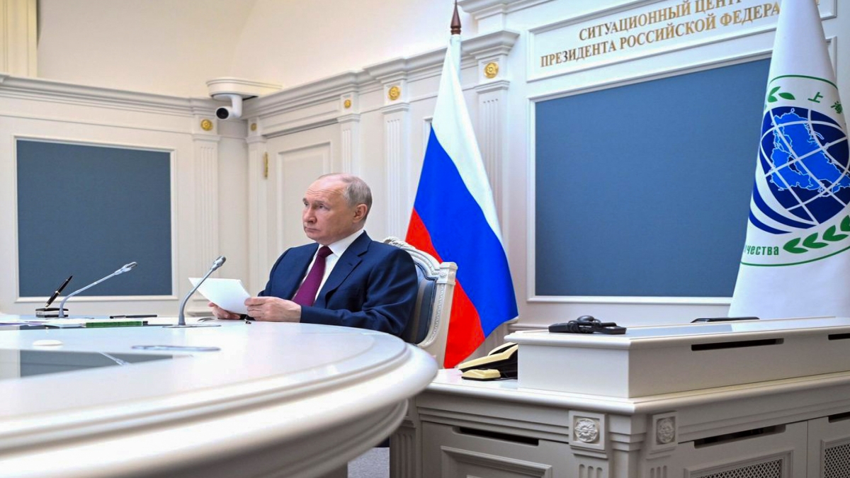 Vladimir Putin took oath as the President of Russia