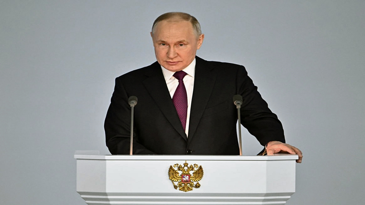 Vladimir Putin took oath as the President of Russia