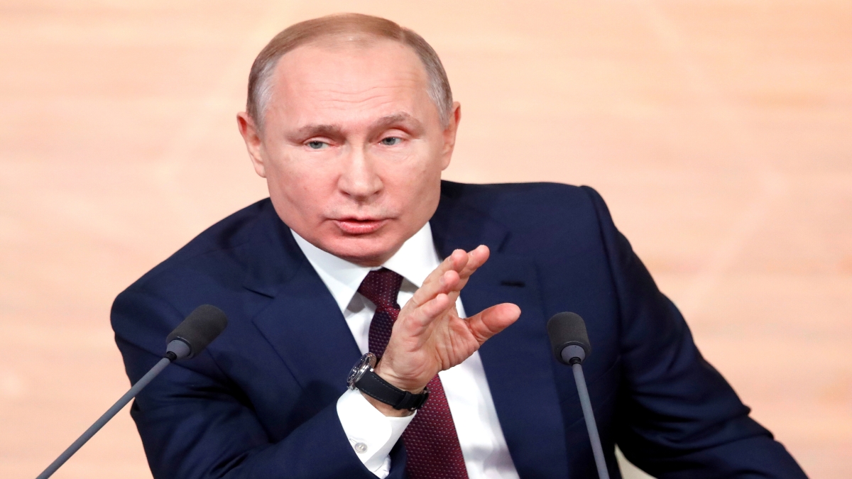 Vladimir Putin took oath as the President of Russia