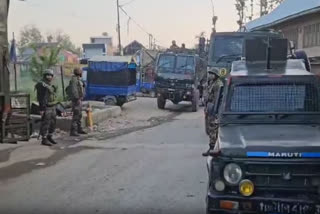 Encounter continues between security forces and terrorists in Kulgam