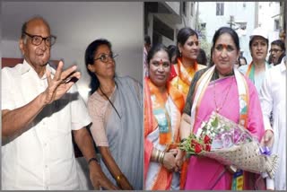 Amid Power Struggle, Ajit Pawar, Wife Sunetra, Sharad Pawar, Daughter Supriya Cast Vote in Baramati