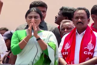 YS Sharmila Election Campaign In kadapa