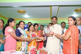 BJP candidate Arjun Munda election rally in Bundu of Tamar assembly constituency of Ranchi