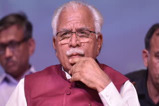 BJP leader Manohar Lal Khattar appealed to the voters of Mewat region to vote in large numbers for the BJP's Gurugram candidate.