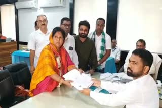 Rajashree Mallik files nomination