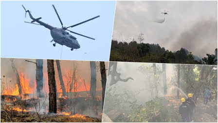 IAF Extinguishing Forest Fire