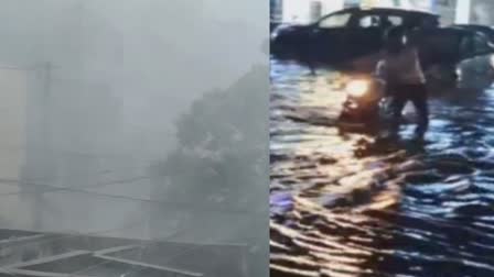 HYDERABAD HEAVY RAIN  RAIN HAVOC IN HYDERABAD  ഹൈദരാബാദിൽ കനത്ത മഴ  രേവന്ത് റെഡ്ഡി