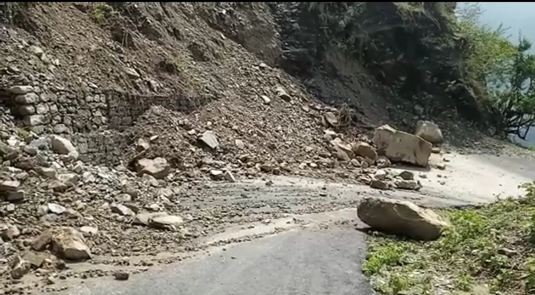 chronic landslide zone