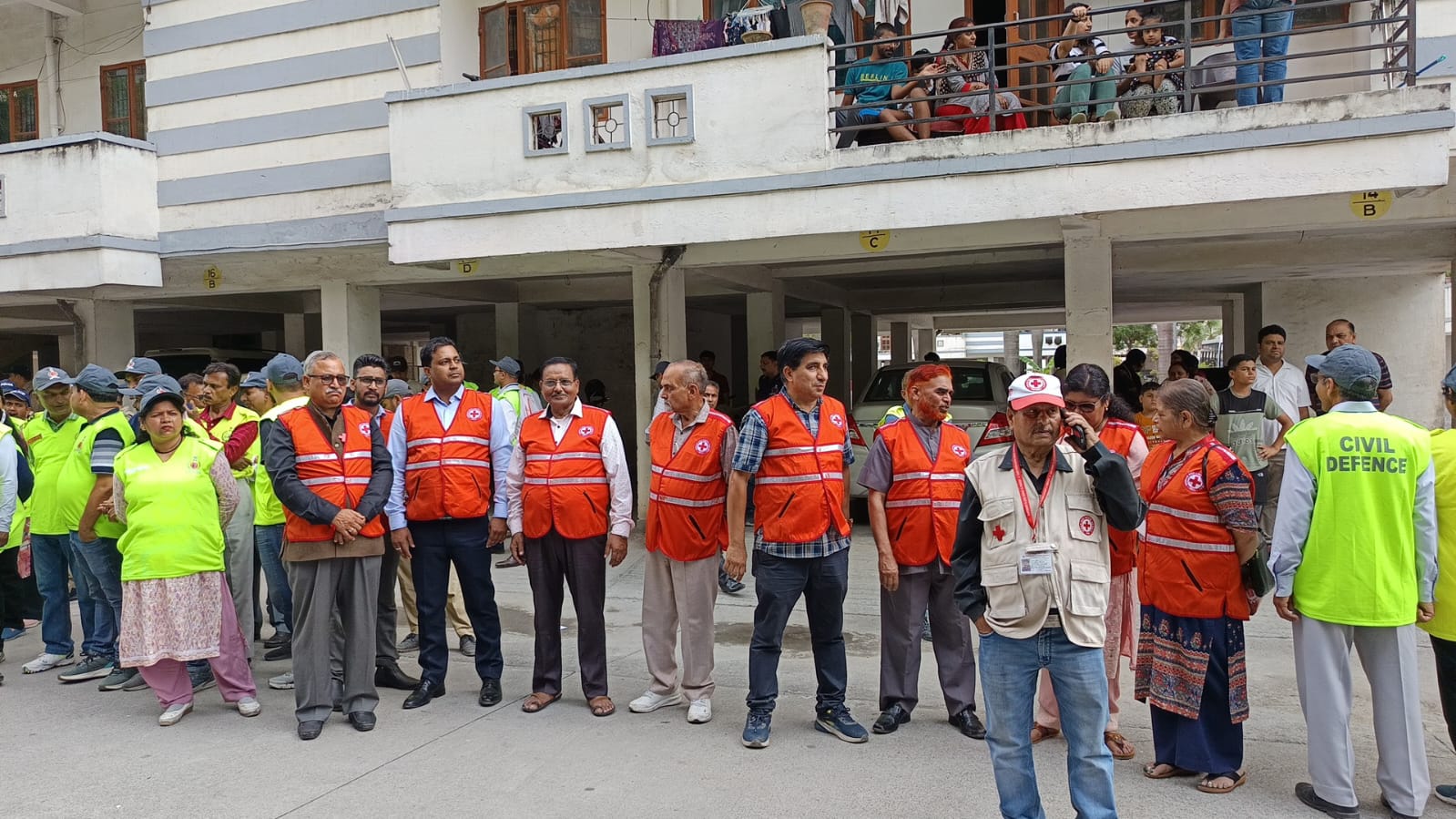 MOCK DRILL IN DEHRADUN