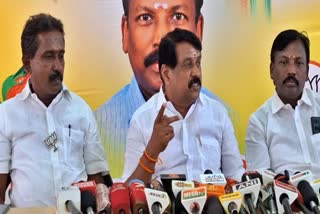 பாஜக மாநில தலைவர் நயினார் நாகேந்திரன்