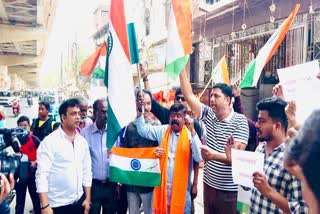 Jharkhand BJP celebrate Operation Sindoor in ranchi