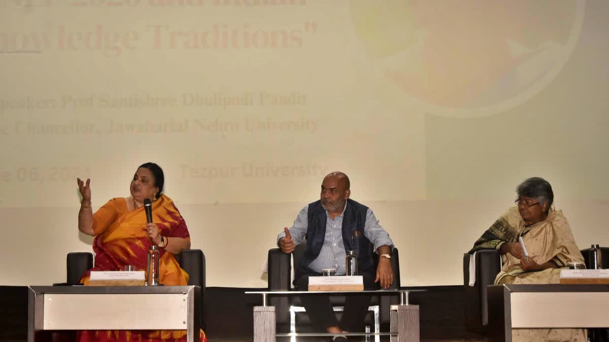 JNU VC at Tezpur University