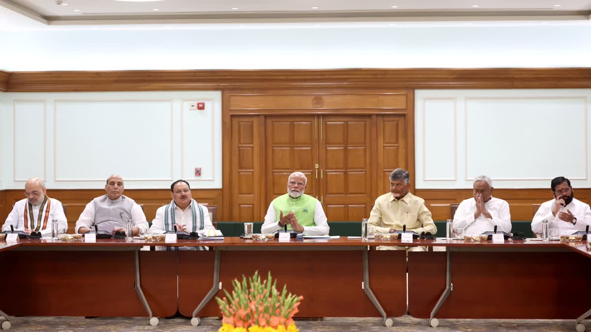 PM Narendra Modi at NDA meet