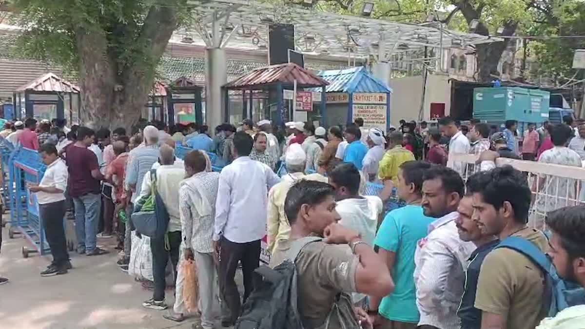 Annadanam at Fish medicine Distribution