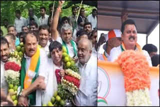 CONGRESS WINS IN TWO CONSTITUENCIES, BJP-JDS ALLIANCE WINS IN THREE CONSTITUENCIES