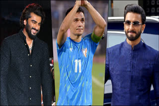 Ranveer Singh, Arjun Kapoor, Neha Dhupia React as Sunil Chhetri Retires from International Football