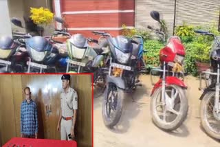 BIKE THIEF ARRESTED IN BHUBANESWAR