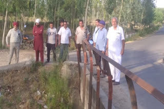 Farmers are worried because the Kandhi canal water is being given to Sela paper mill instead of irrigation in hosiarpur