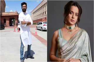 Chirag Paswan and Kangana Ranaut