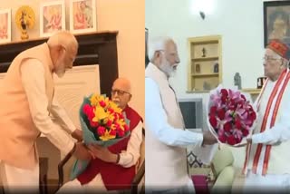 PM Modi Meets LK Advani