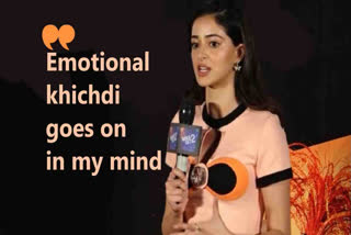 Ananya Panday, amidst breakup rumours, humorously associates 'disgust and embarrassment' with her emotions at Inside Out 2 event held in Mumbai. At the promotional event, the actor advises embracing feelings and not suppress them.