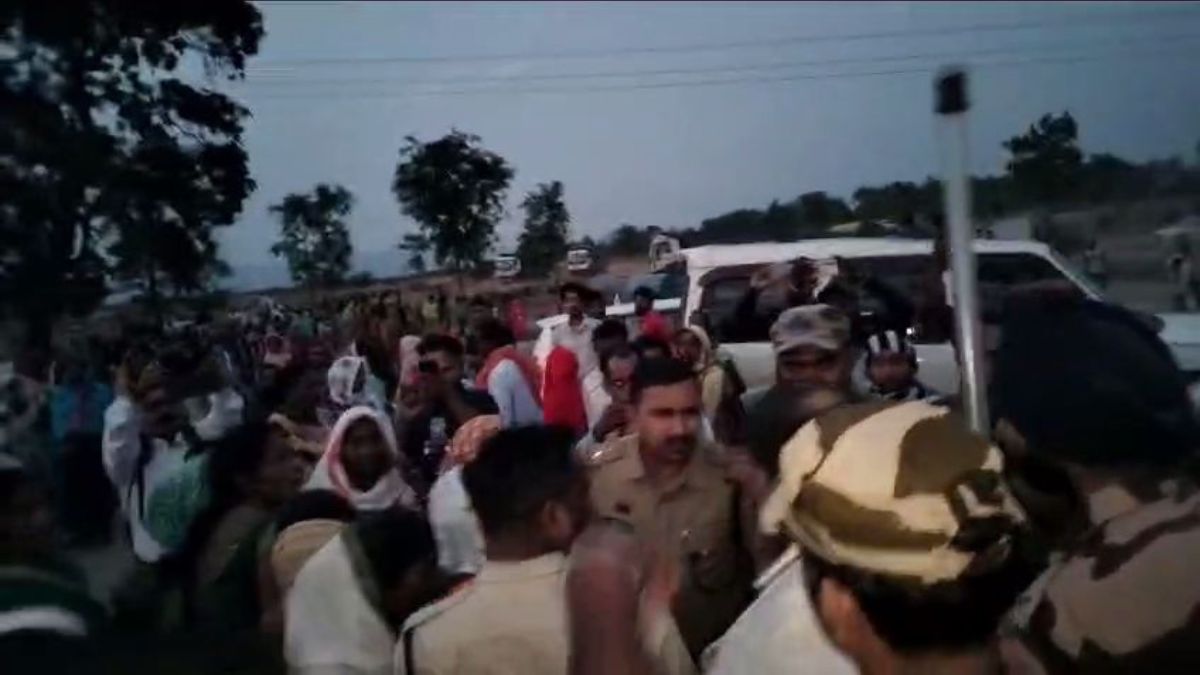 Ashes thrown on officers
