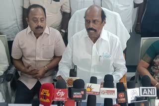 பொதுப்பணித்துறை அமைச்சர் எ.வ.வேலு