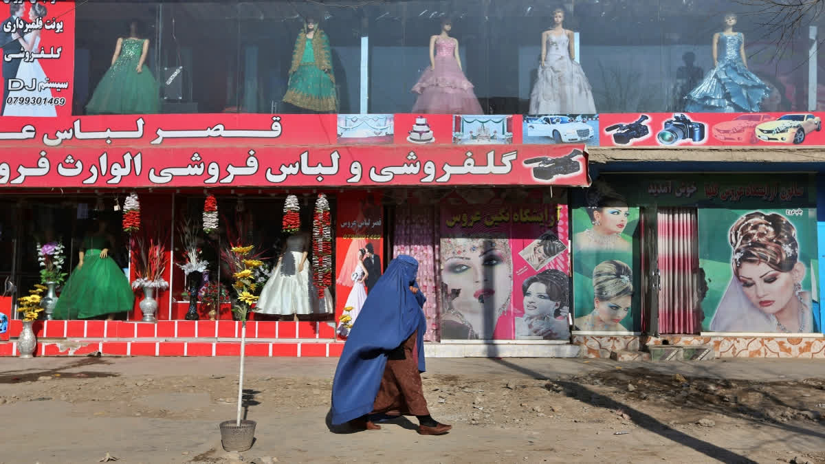 The Afghan Taliban say they banned beauty salons because they offered forbidden services