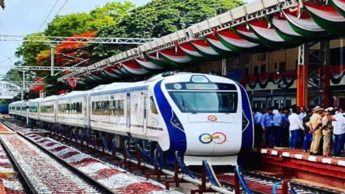 Prime Minister Narendra Modi on Friday will flag off two Vande Bharat Express trains from Uttar Pradesh's Gorakhpur. During his two-day trip to four states, the Prime Minister will flag off Gorakhpur-Lucknow Vande Bharat Express at Gorakhpur railway station and Jodhpur-Sabarmati Vande Bharat Express via video conferencing.