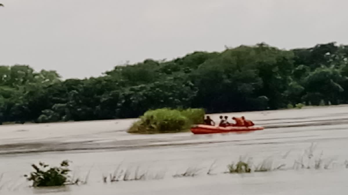 मधुबनी में महिला के नदी में डूबने की आशंका
