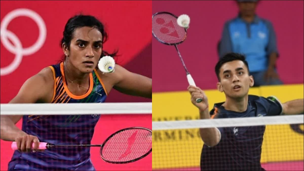 PV Sindhu and Lakshya Sen